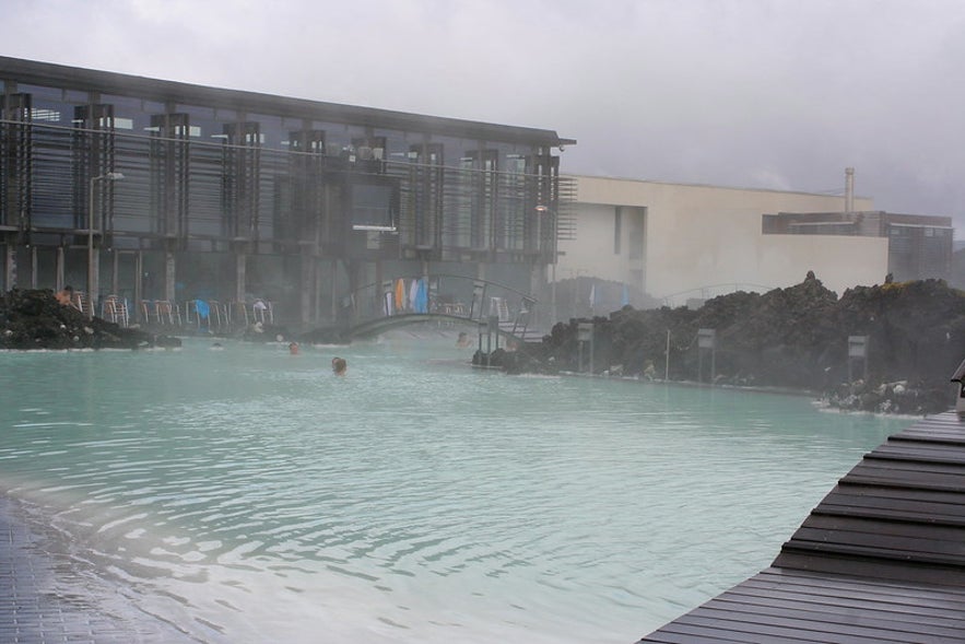 The Blue Lagoon features a spa and spaces to relax.