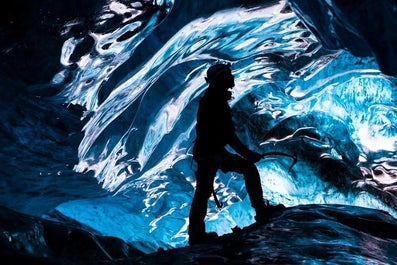 Ice caving is the highlight of your winter tour in the South Coast.