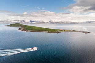 The boat ride from Isafjordur to Vigur Island is incredibly scenic.