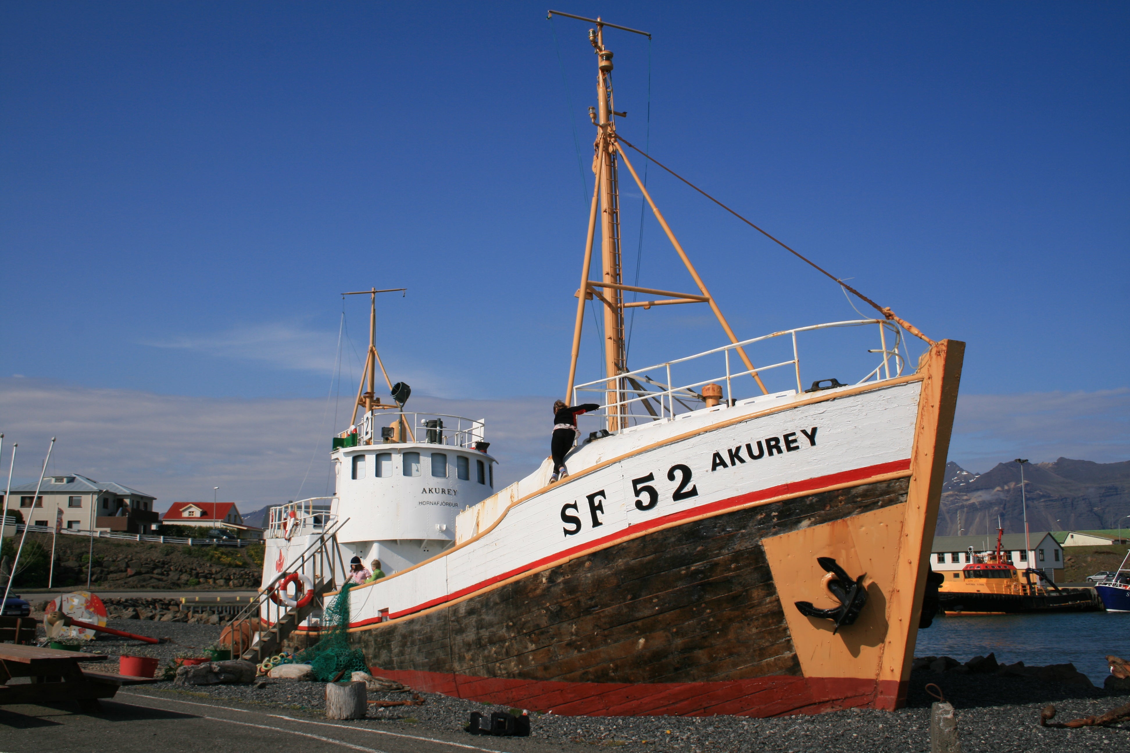 Los participantes en esta visita guiada a pie de dos horas por el Sureste de Islandia conocerán la historia pesquera de Hofn.