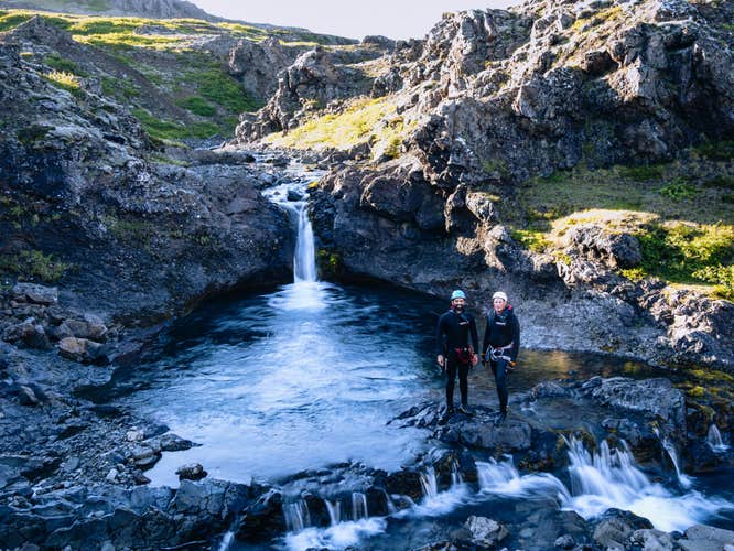 Customers on this tour will enjoy beautiful waterfall views as they spend time in Vatnajokull National Park.