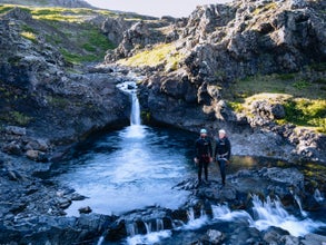 Customers on this tour will enjoy beautiful waterfall views as they spend time in Vatnajokull National Park.
