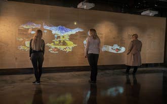 The Icelandic museum features engaging information panels where you can learn about the history of Iceland.