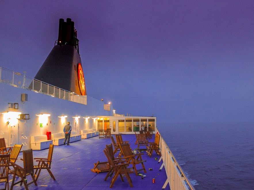 Onboard Norrona Ferry to Iceland