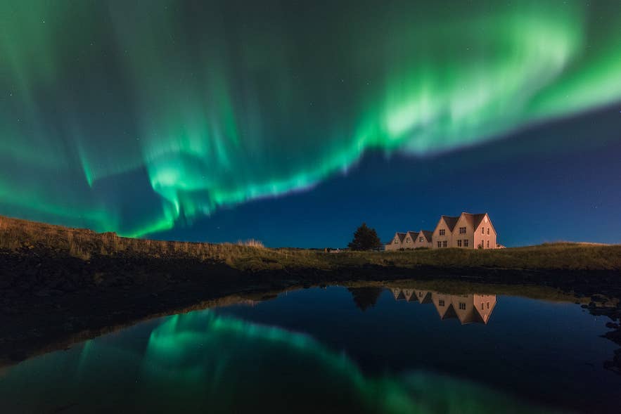 You can see the Northern Lights during autumn or spring but the increased daylight decreases the window of opportunity