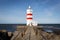 The old Gardskagi lighthouse in Gardur village is one of the most beautiful lighthouses in Iceland.