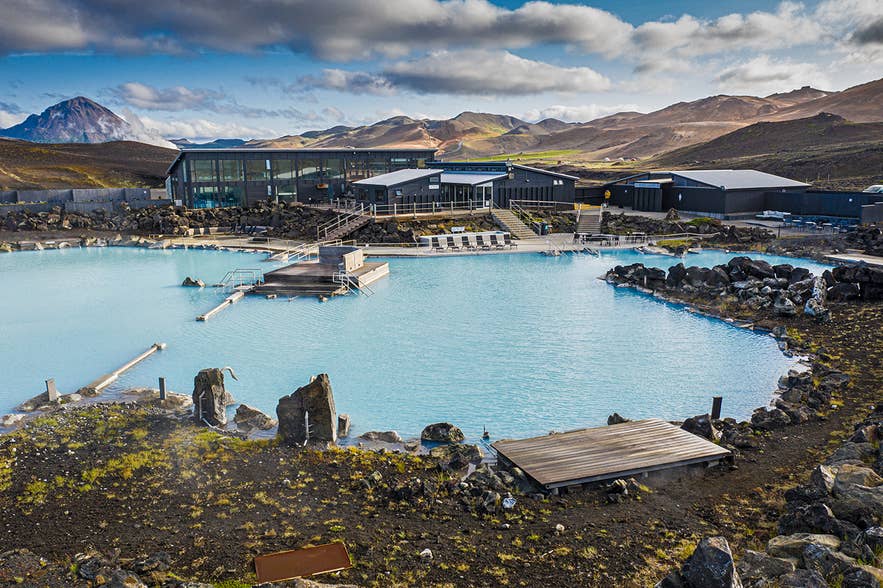 Earth Lagoon Myvatn dans le nord de l’Islande