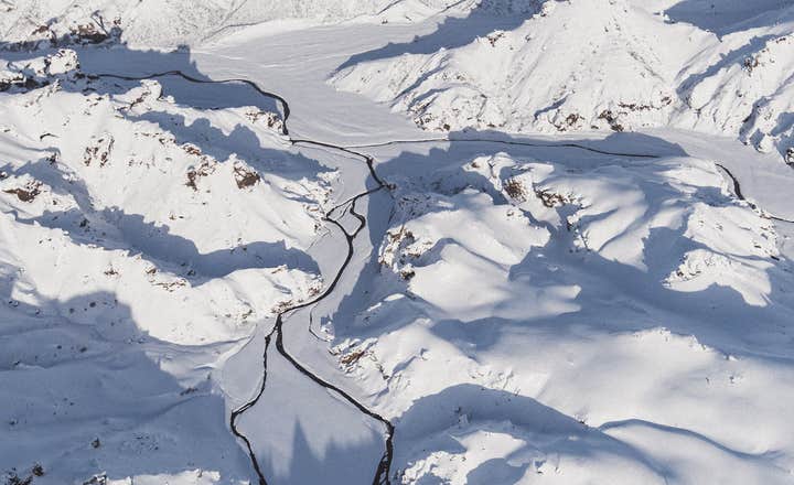 Vol en Avion Fantastique d'une heure au-dessus du Landmannalaugar et des Hautes-Terres Islandaises au départ de Skaftafell
