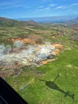 Unforgettable 60-Minute Helicopter Tour Over Hengill Geothermal Area From Reykjavik Airport