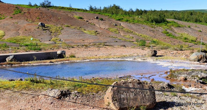 The spectacular Geysir Geothermal Area - Strokkur and all the other Hot Springs