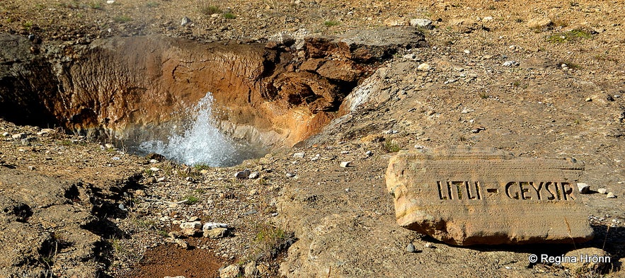 The spectacular Geysir Geothermal Area - Strokkur and all the other Hot Springs