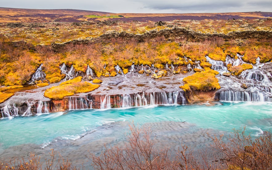 Hraunfossar Silver Circle
