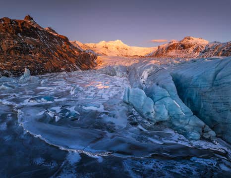 Small Group Glacier Hike on Falljokull Glacier from Skaftafell with Photos