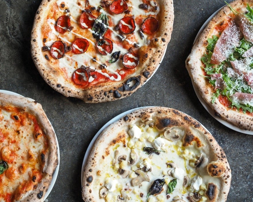 Flatey is one of the most popular pizzerias in Iceland for traditional Italian pizza.