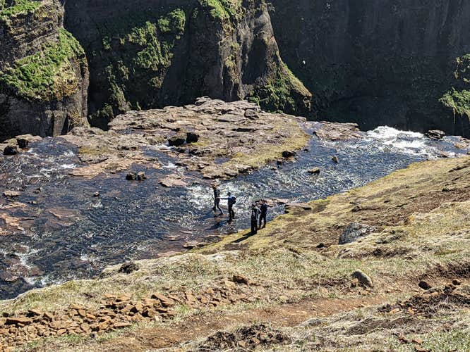 Private Glymur Waterfall Hike with Expert Guide and Transfers from Reykjavik or KEF Airport