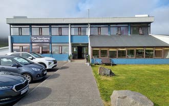 The Northern Comfort Inn is located in the small town of Olafsfjordur.