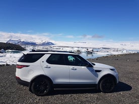 Travel in comfort to the Jokulsarlon glacier lagoon in the luxury SUV provided for this day tour from Reykjavik.