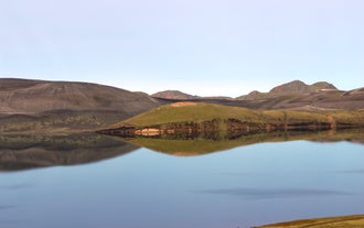 One of the lakes in the Icelandic Highlands.