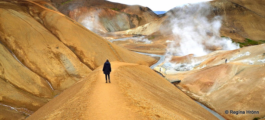 The amazing Mt. Kerlingarfjöll, a fascinating Hike through Hveradalir, and the Kjölur Route