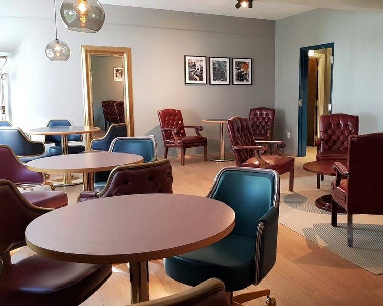 Hotel Asbru has comfortable communal areas.