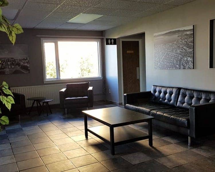 Hotel Asbru is bright and welcoming.