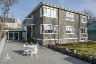 The Freyja Guesthouse is a modern place to stay in Reykjavik.