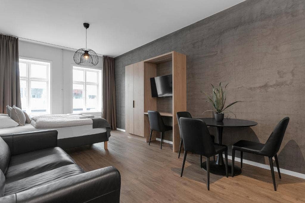 Hotel Vera is a spacious set of apartments in Reykjavik.