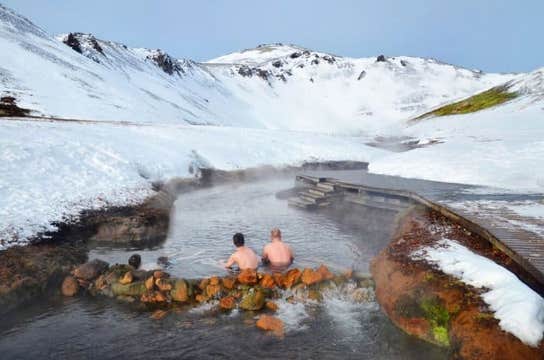 4-Hour Hike to Reykjadalur Valley & Hot Springs from Hveragerdi