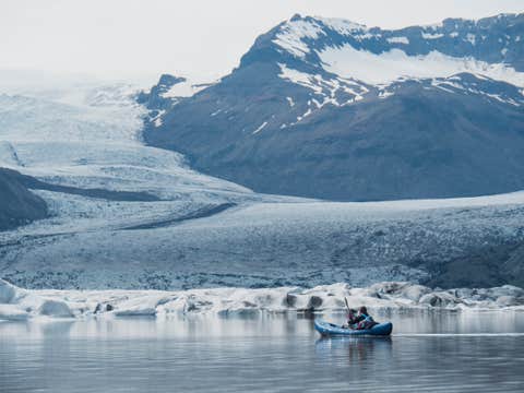 Small-Group Heinabergslon Kayaking and Hiking Tour in South Iceland