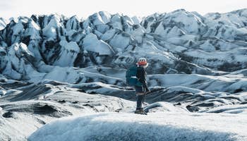 Flaajokull Glacier Hiking and Kayaking Tour in Vatnajokull