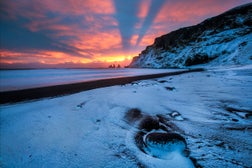 Het Zwarte Zandstrand Reynisfjara