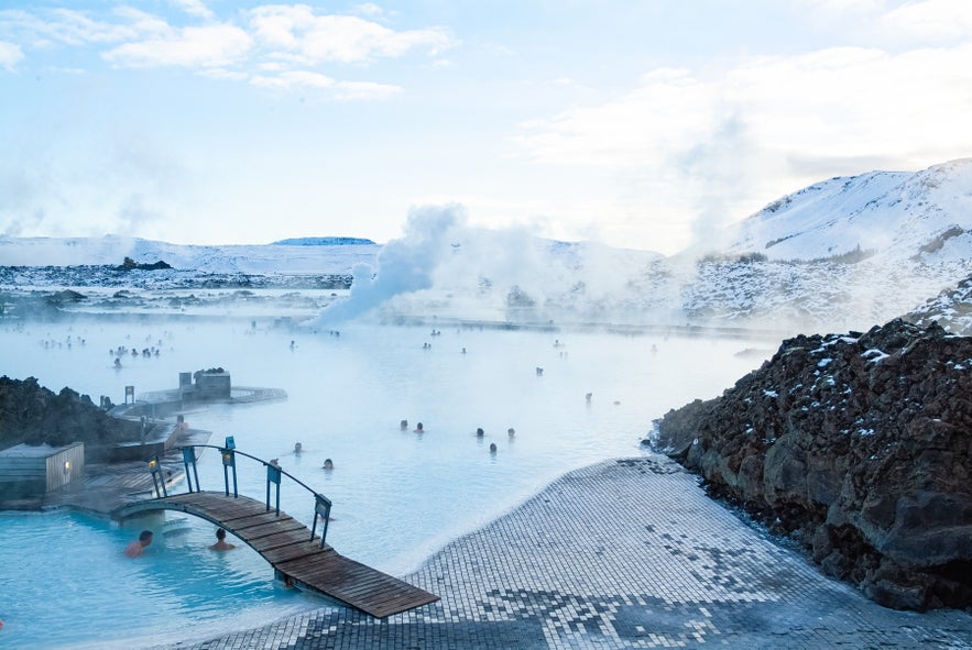 Blue Lagoon Iceland is a place where the powers of geothermal seawater create transformational spa journeys.The water is rich in salts and algae. Blue lagoon is in a Reykjanes peninsula in Iceland.