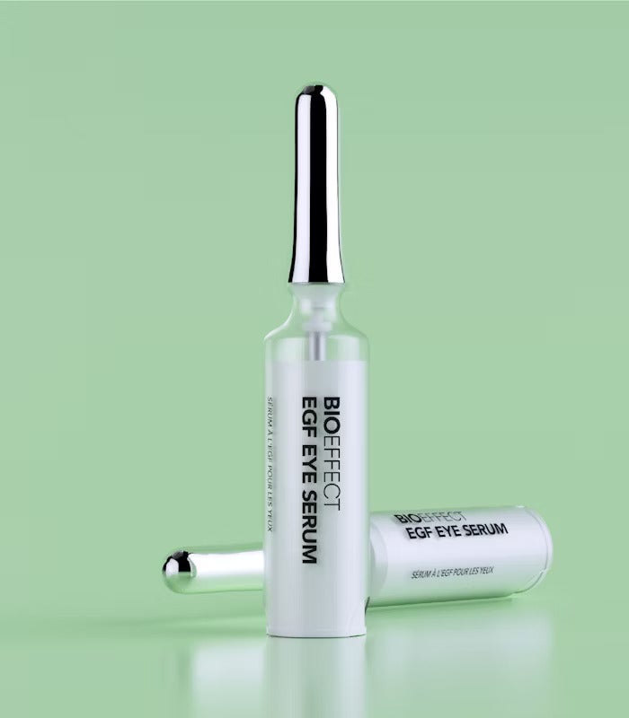 The BIOEFFECT Hydrating Cream jar is a moisturizer made in Iceland that helps improve the complexion.