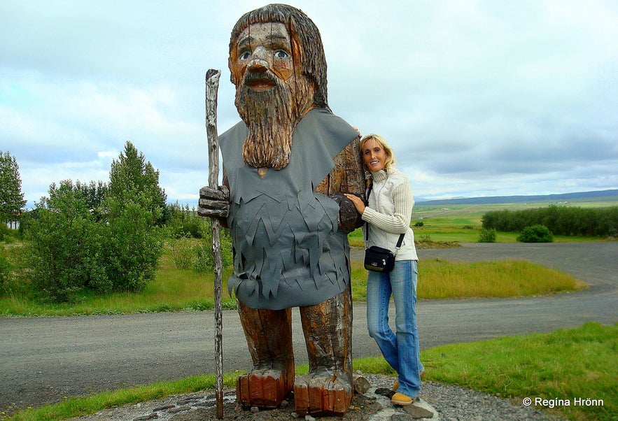 The gentle Troll Bergþór in Mt. Bláfell - Icelandic Folklore from South Iceland