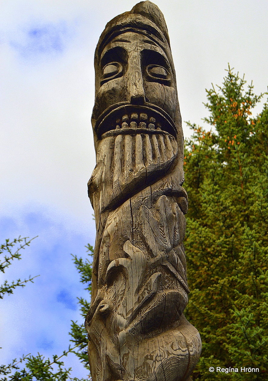 The gentle Troll Bergþór in Mt. Bláfell - Icelandic Folklore from South Iceland