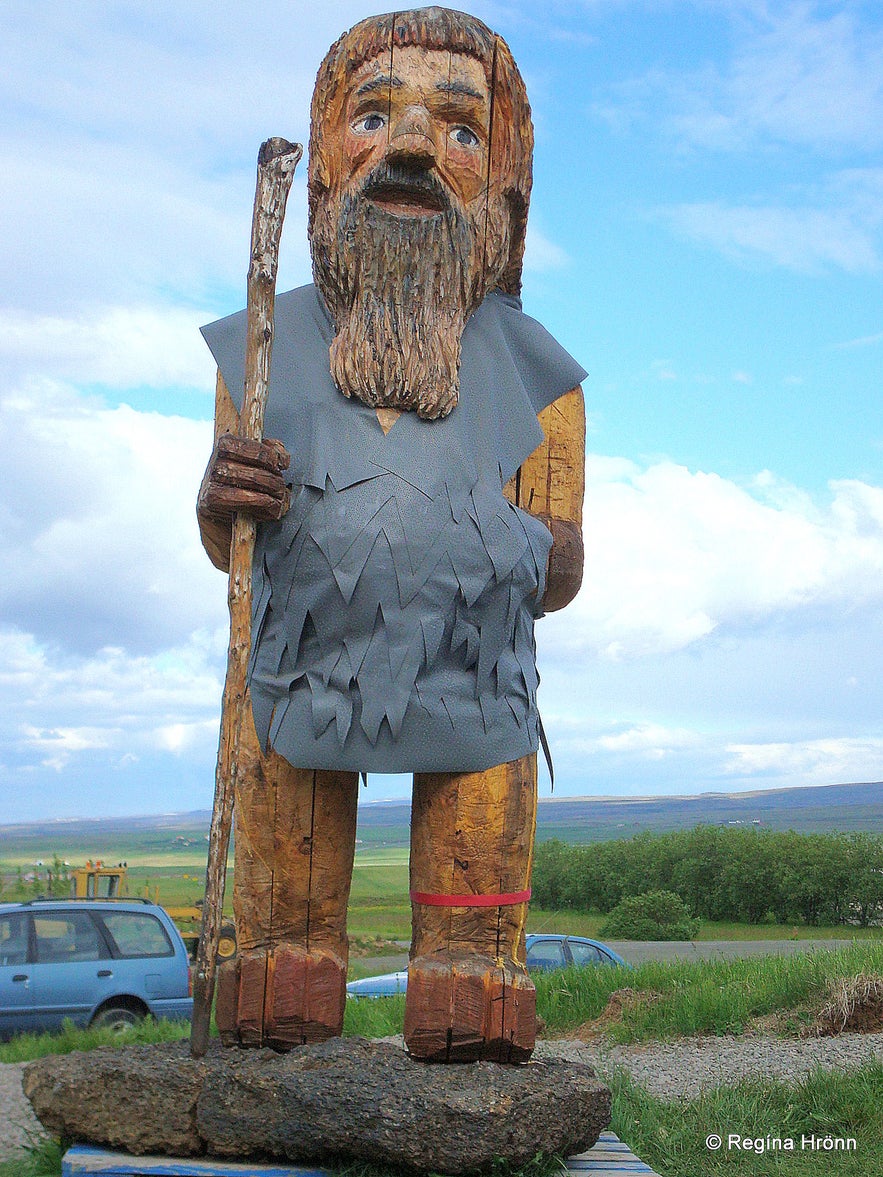 The gentle Troll Bergþór in Mt. Bláfell - Icelandic Folklore from South Iceland