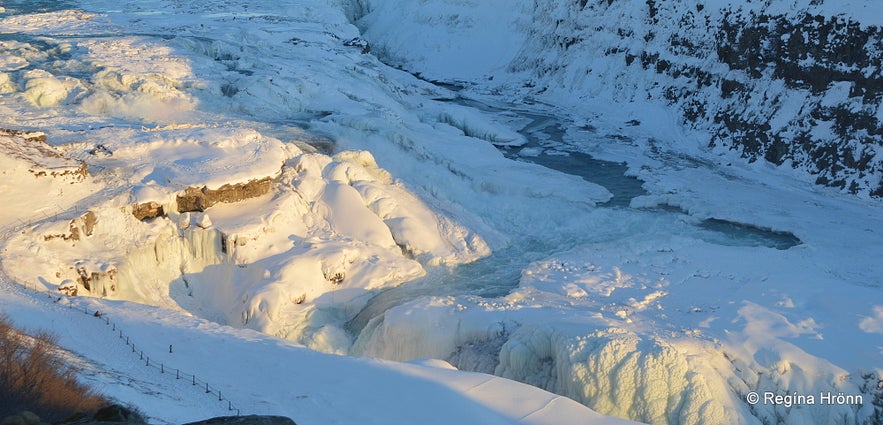 The Majestic Gullfoss - Iceland's Golden Waterfall, which gives a Name to the Golden Circle