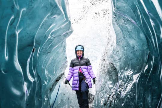 Isgrottetur og brevandring på Skaftafell