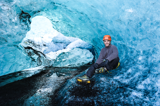 Isgrottetur og brevandring på Skaftafell