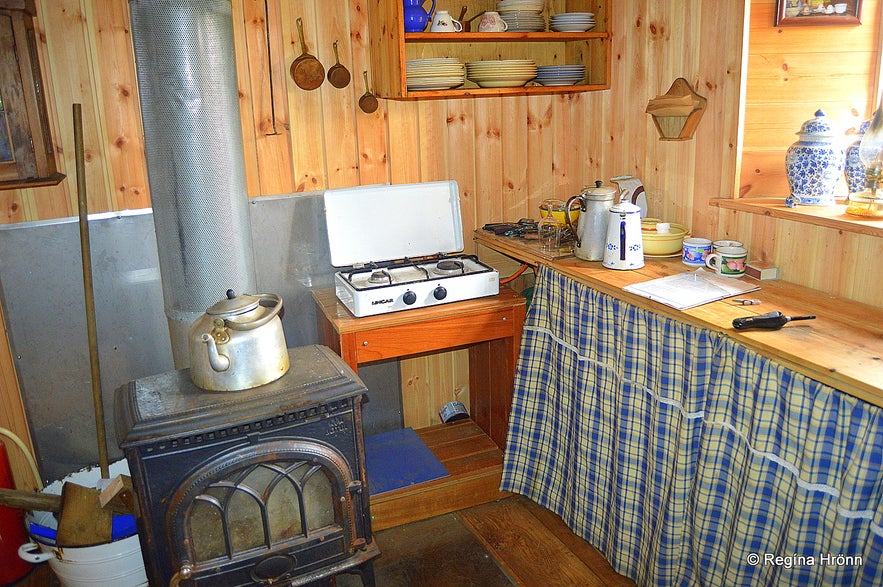 Sænautasel Turf House in the Highland of Iceland