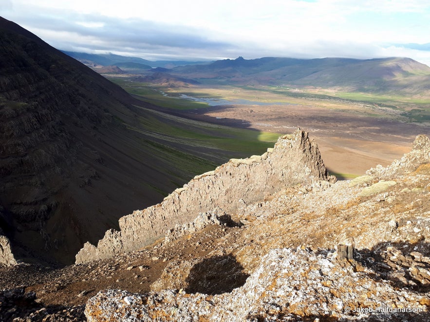 Grettir the Strong and Grettisbæli Lair in Hítardalur Valley in West Iceland