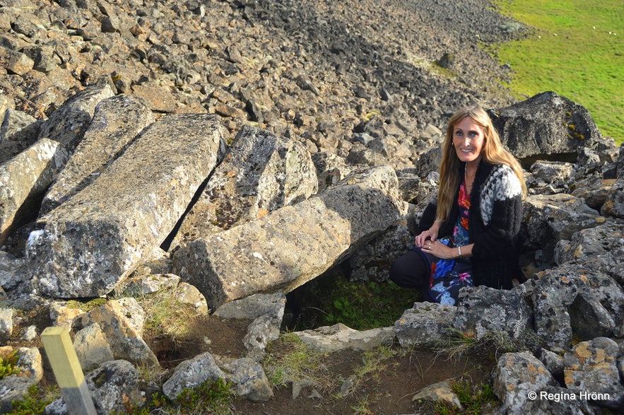 Grettir the Strong and Grettisbæli Lair in Hítardalur Valley in West Iceland