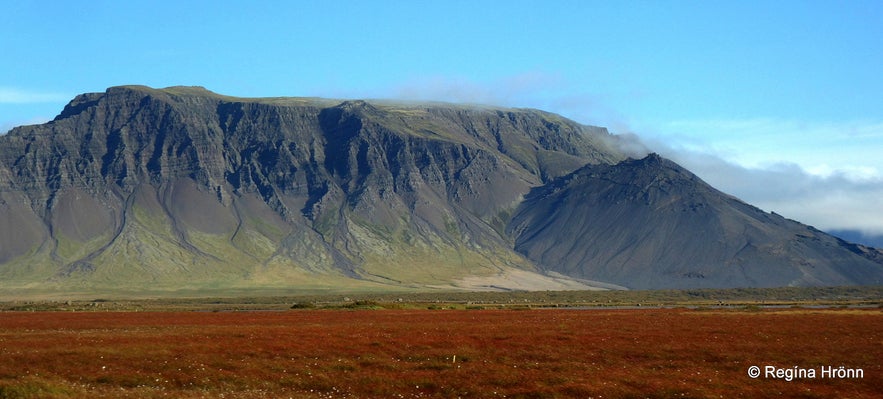 Grettir the Strong and Grettisbæli Lair in Hítardalur Valley in West Iceland