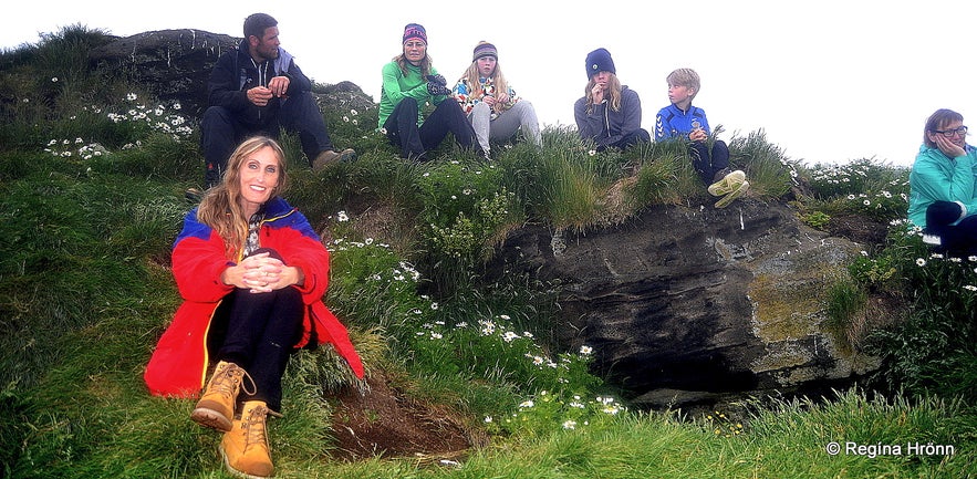 Drangey Bird Cliff in North-Iceland and the Viking Grettir the Strong