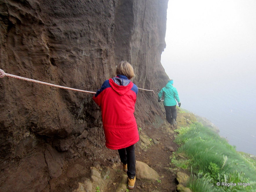 Drangey Bird Cliff in North-Iceland and the Viking Grettir the Strong