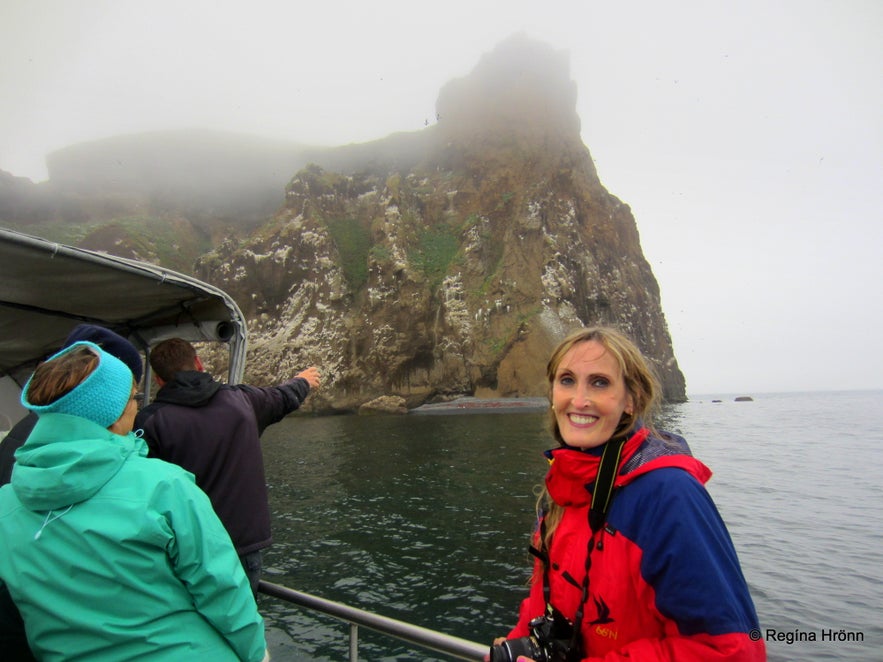 Drangey Bird Cliff in North-Iceland and the Viking Grettir the Strong