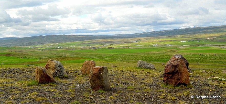 Grettir the Strong and Grettisbæli Lair in Hítardalur Valley in West Iceland