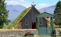 Víðimýrarkirkja Turf Church in North-Iceland - is it the most beautiful of them all?