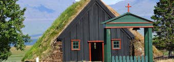 Víðimýrarkirkja Turf Church in North-Iceland - is it the most beautiful of them all?