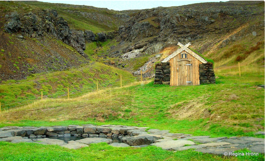 Grettir the Strong and Grettisbæli Lair in Hítardalur Valley in West Iceland